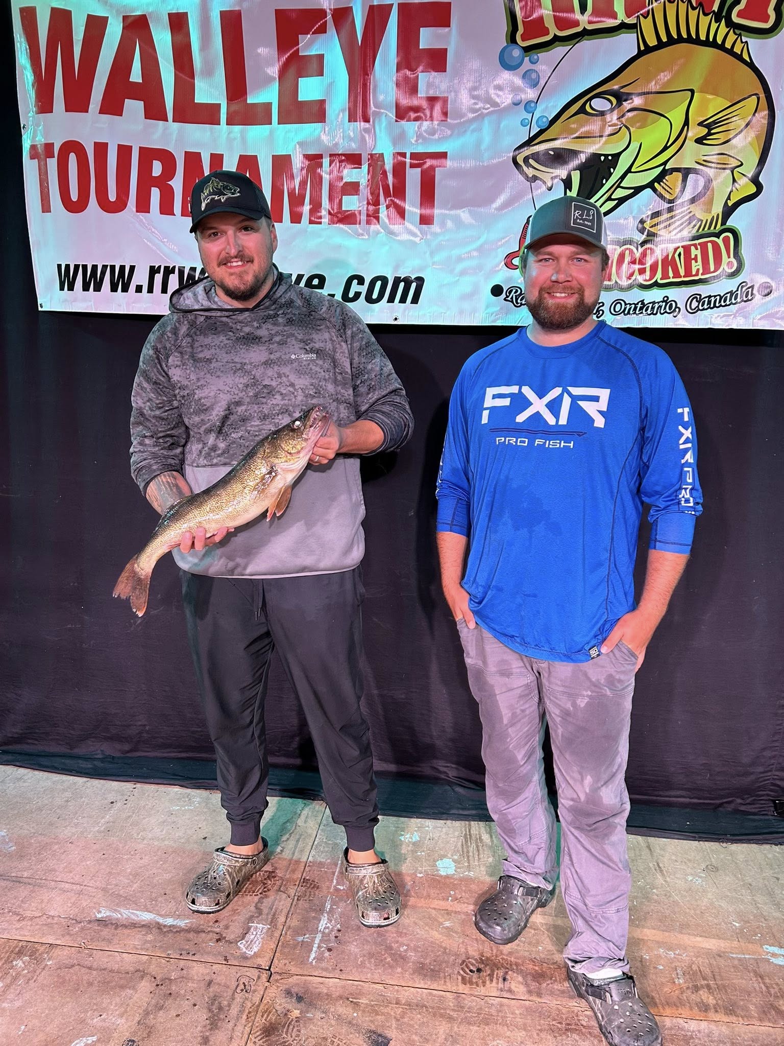 Rainy River walleye tournament.