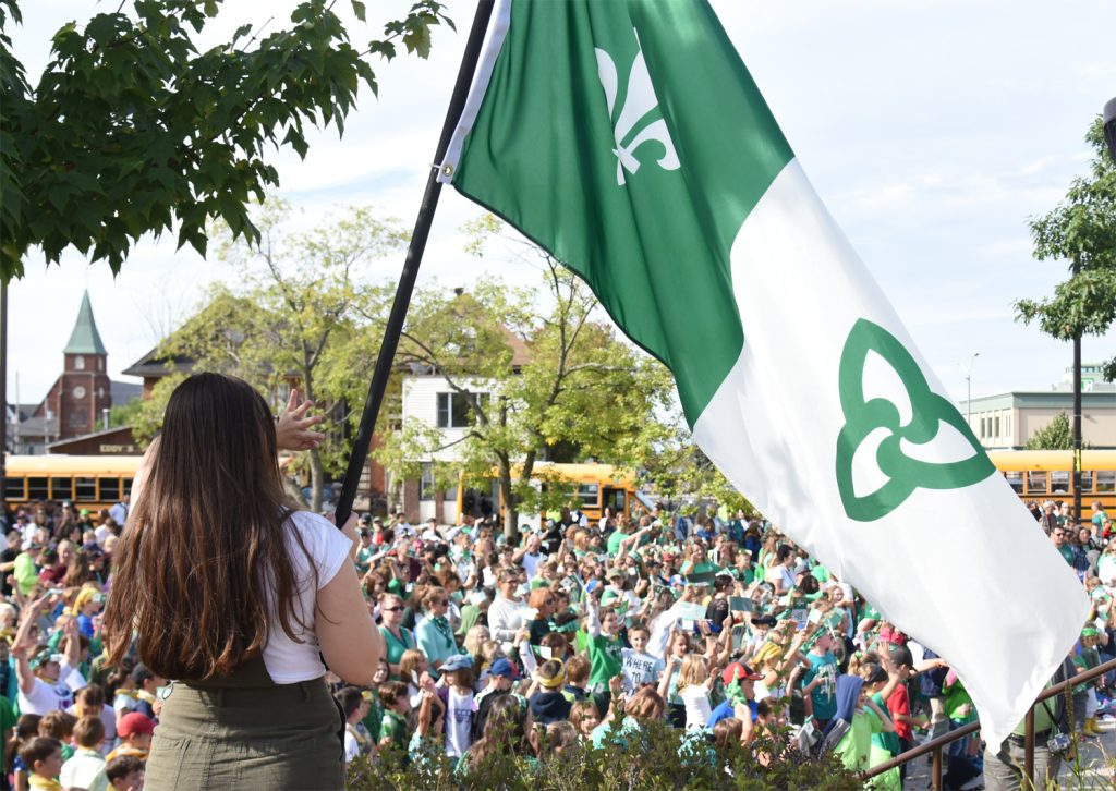 Franco-Ontarian flag