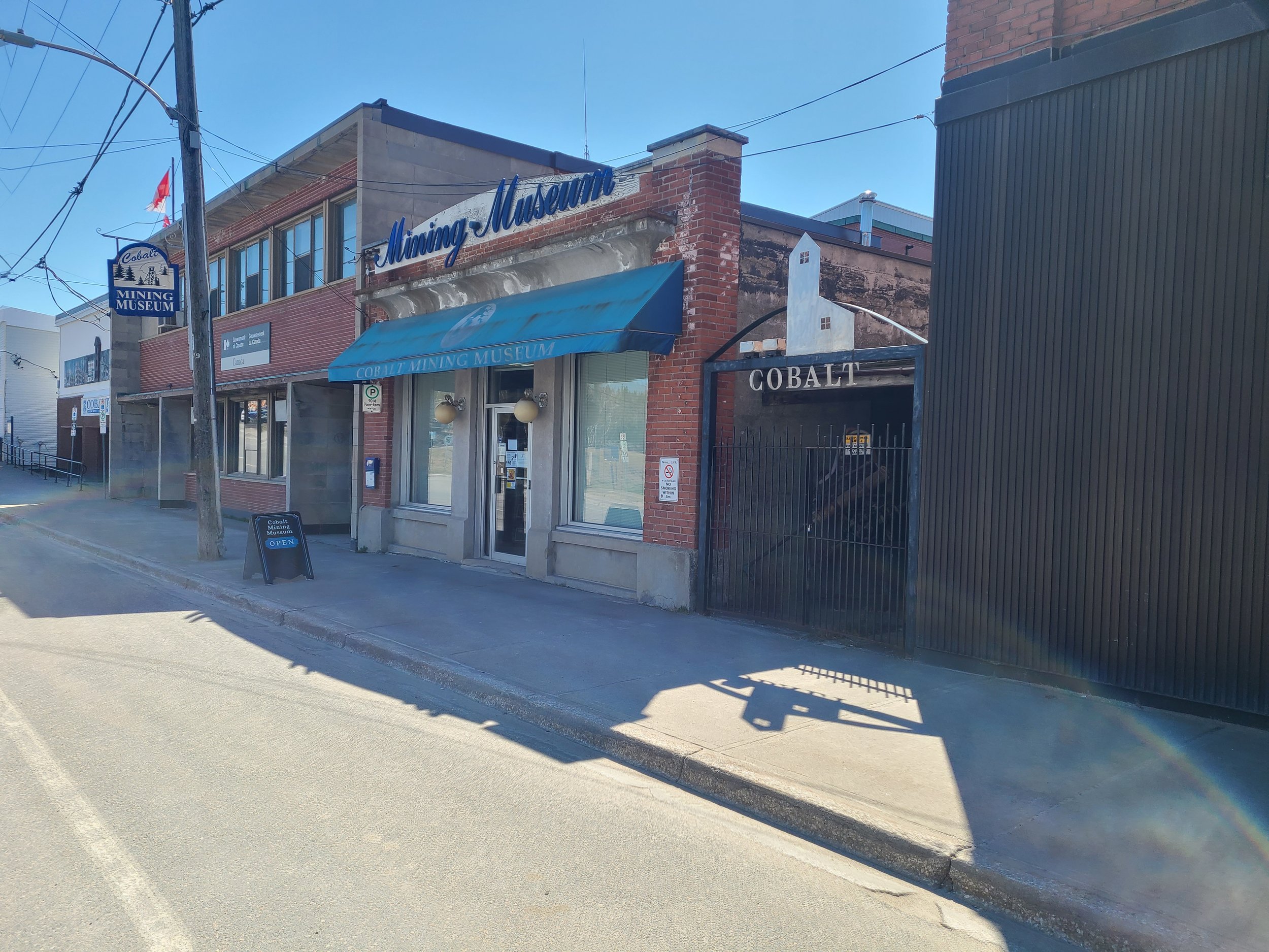Cobalt Mining Museum Front