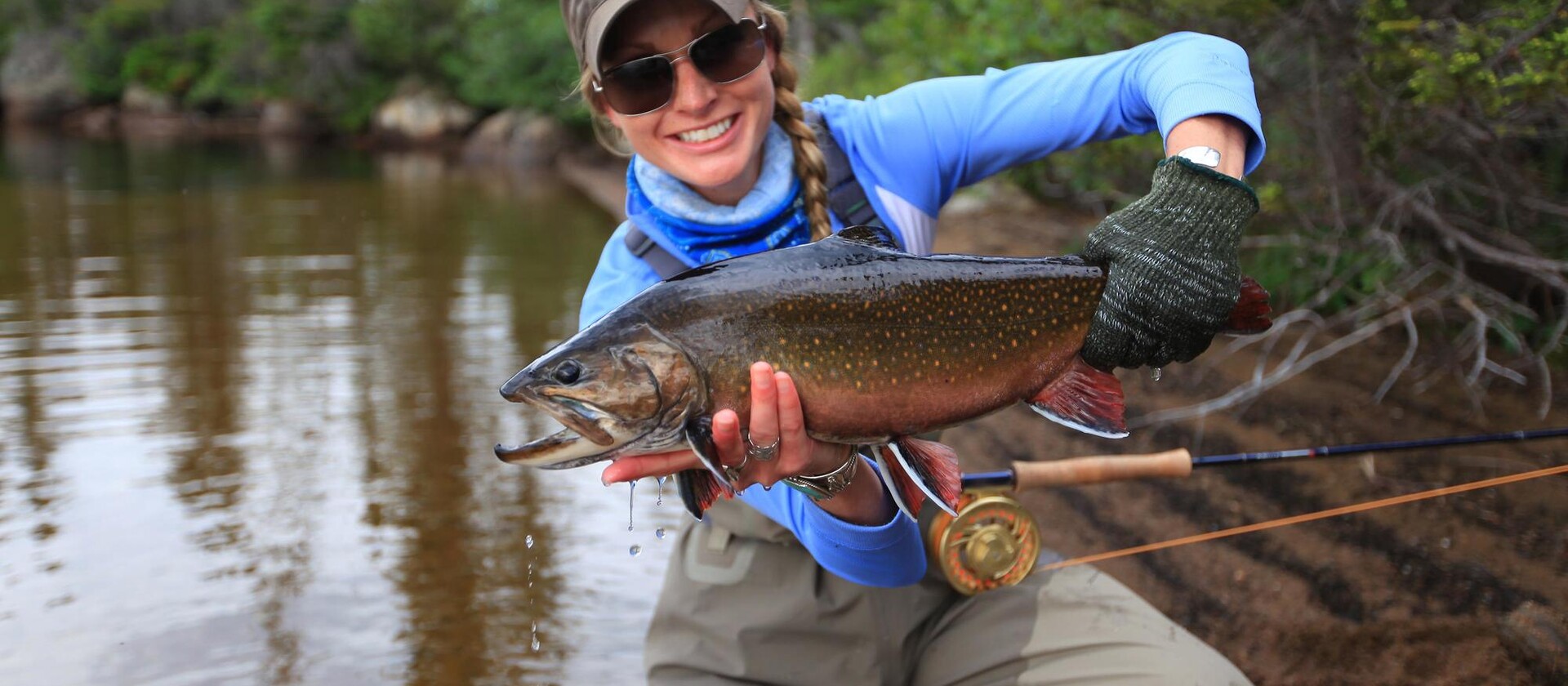 Peche de la truite en petite rivière – Way Of Fishing