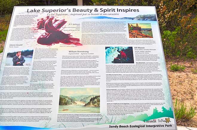 sandybeach interpretivesign
