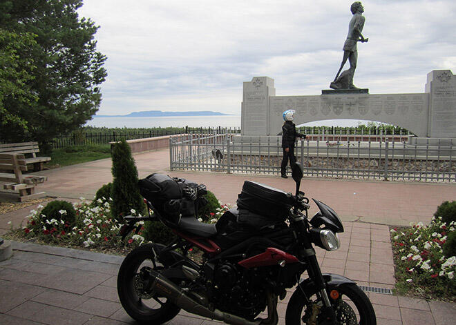 Terry Fox Monument Thunder Bay