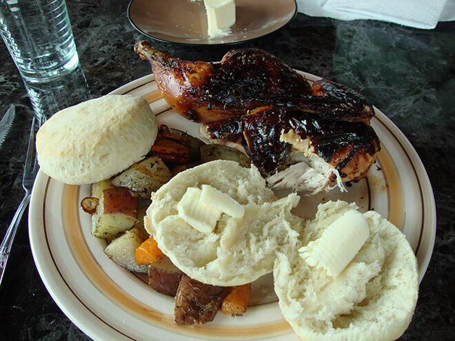 bracelakeoutfitters dinner