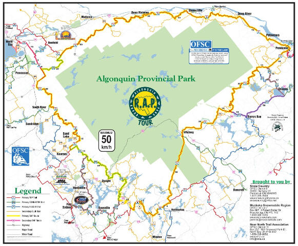 map snowmobileRAPmap
