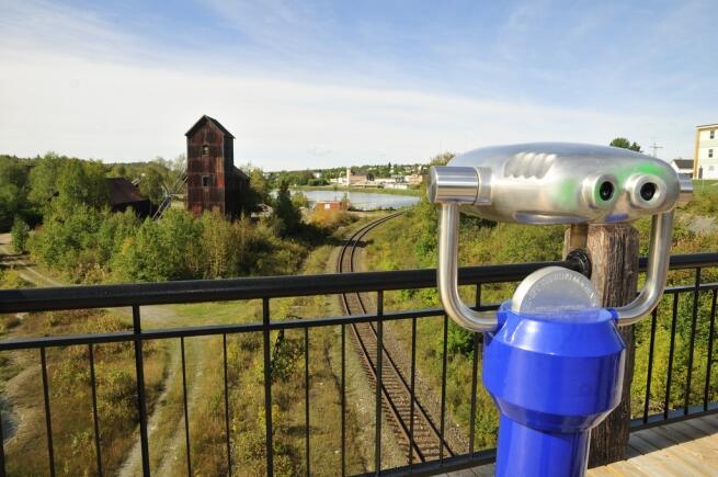 Look Out Point to Cobalts Right-of-Way Mine. Tours Available