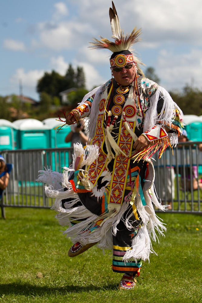 Kayak Challenge First Nations Dancing