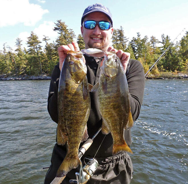 Double header on one lure!