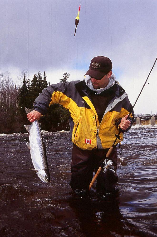 Drew Myers Lake Superior Steelhead