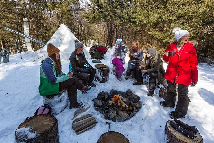 winter bonfire gary mcguffin