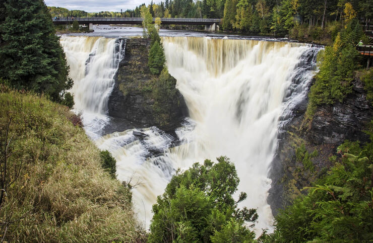 Kakabeka Falls is a must-see when visiting Thunder Bay, Ontario