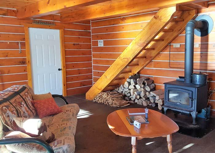 inside norm's cabin